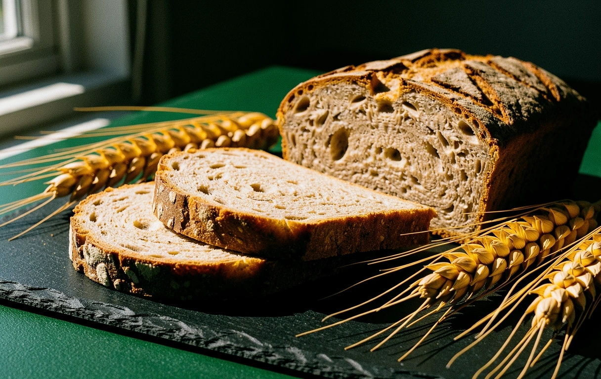 Pane integrale e grano